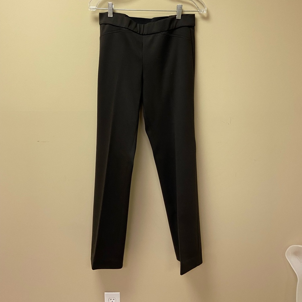 Brown pull up slacks by Tahari, size8